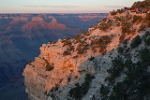 Crowds gathering at Yavapai Point for sunset