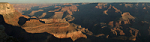 Sunrise at Yavapai Point<br><br>(Composite of 32 images - 16 wide by 2 high, portrait)