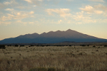 San Francisco Peaks at sunset