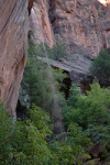 Trickling waterfall at Emerald Pools